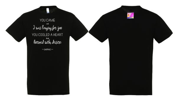 Sappho Quote T-shirt - Image 2