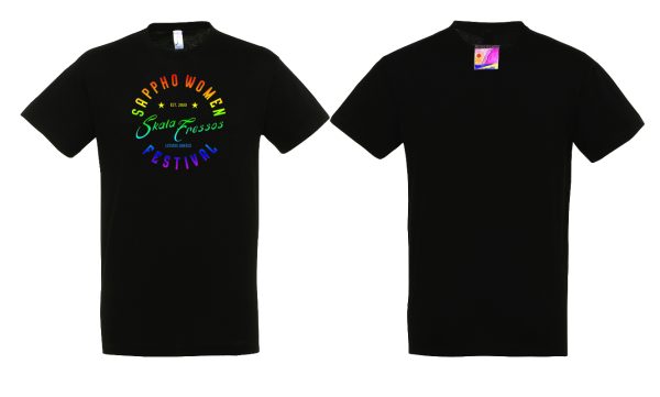 Sappho Women Rainbow T-shirt - Image 4