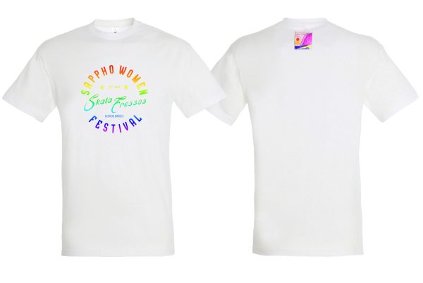Sappho Women Rainbow T-shirt - Image 3