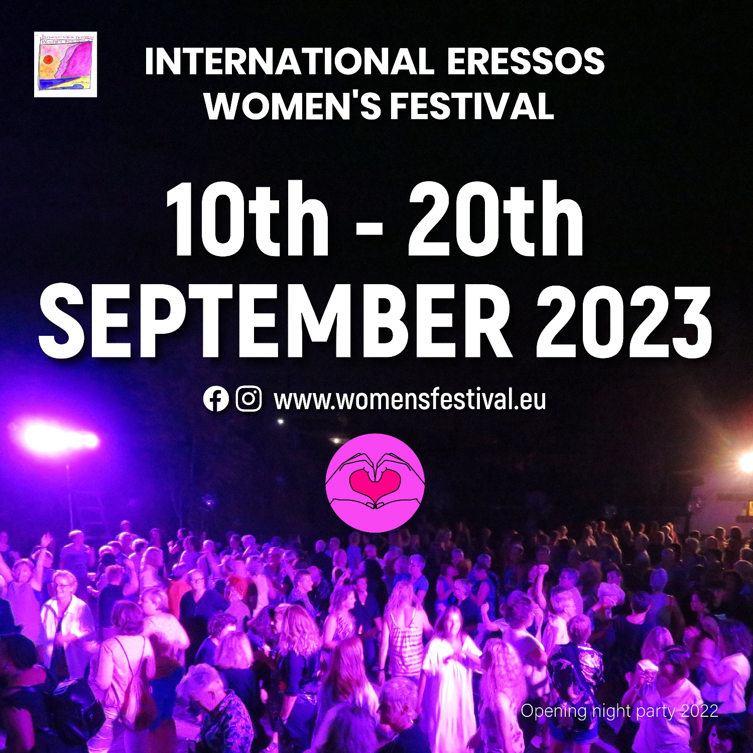 Festival dates 2023: 10th to 20th September 2023