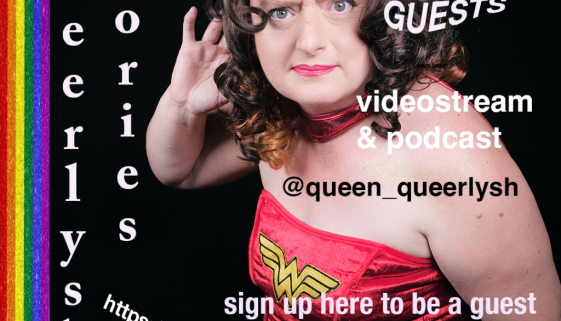 wonder woman Queerlysh stories podcast