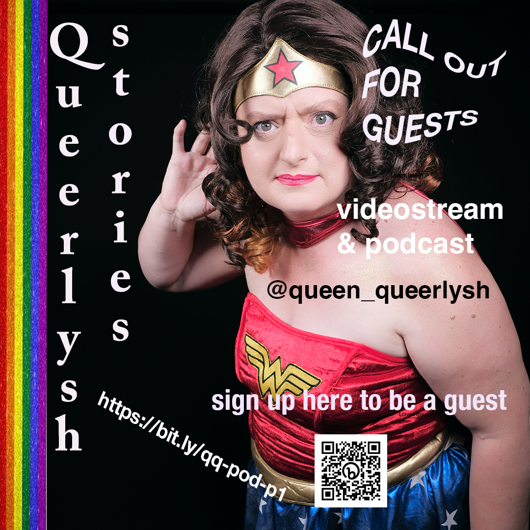 wonder woman Queerlysh stories podcast