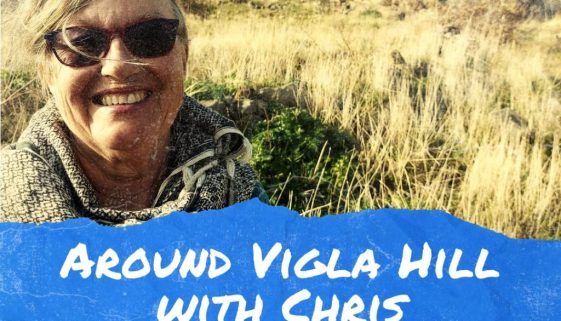 around vigla hill with chris-min